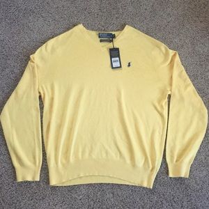 NWT. Ralph Lauren Polo Pima Cotton Sweater. XL.